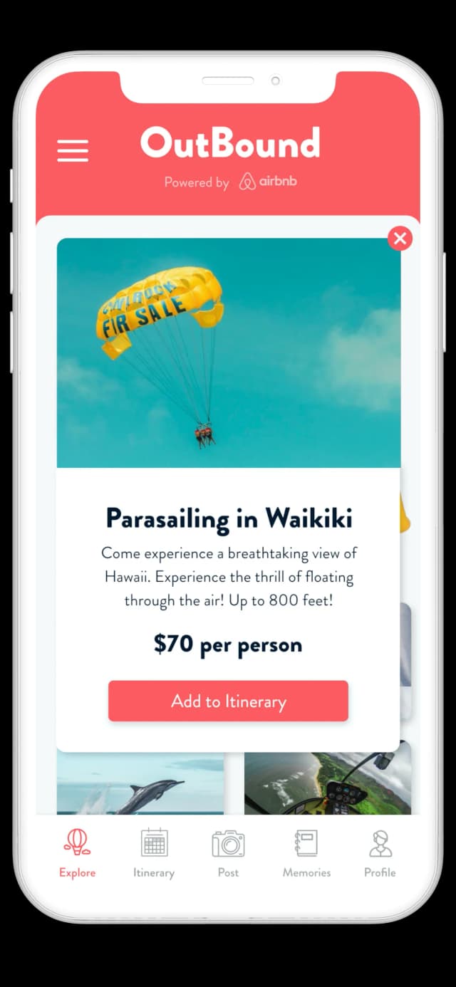 Parasailing Selected