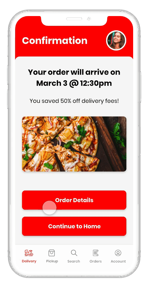 Modal Checkout Animation