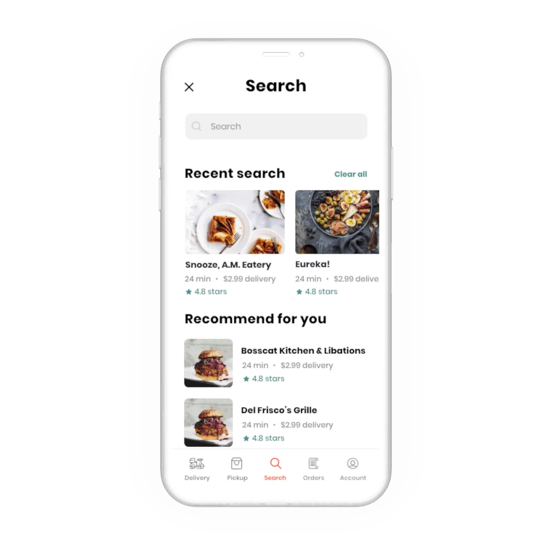 Searching Restaurants